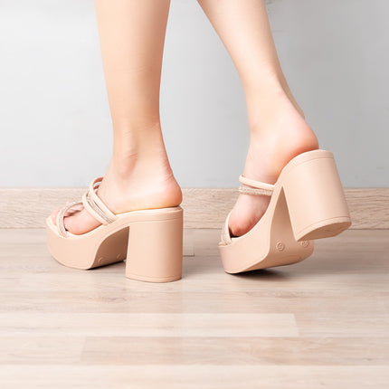 Sandalias Mujer Aurora - Nude