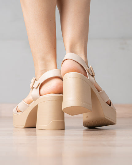 Sandalia Bartoni - Beige