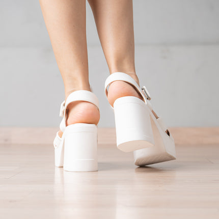 Sandalias de Vestir Mujer Bartoni - Blanco