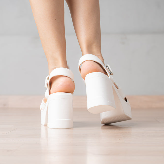 Sandalias de Vestir Mujer Bartoni - Blanco