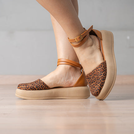 Sandalias Casuales Mujer Bozah - Print