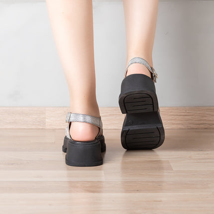 Sandalias Casuales Mujer Celebi - Negro