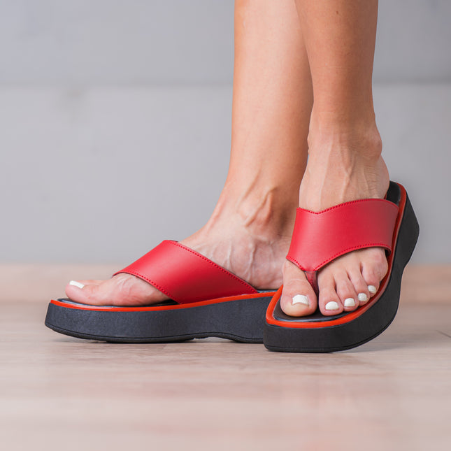 Sandalias de Vestir Mujer Esterlah - Rojo
