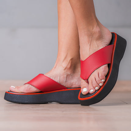 Sandalias de Vestir Mujer Esterlah - Rojo