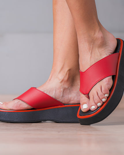 Sandalias de Vestir Mujer Esterlah - Rojo
