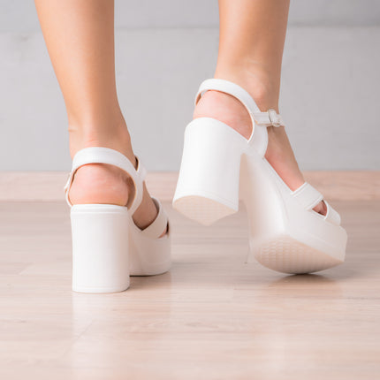 Sandalias Mujer Fresia - Blanco