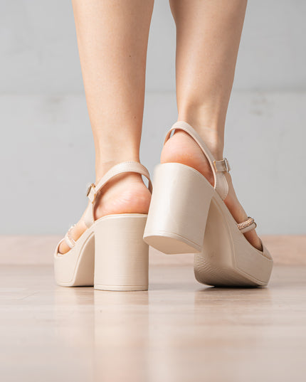 Sandalia Gorrity - Beige