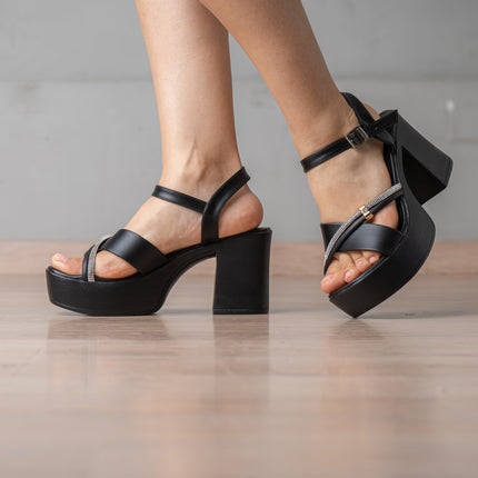 Sandalias de Vestir Mujer Gorrity - Negro