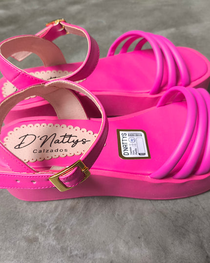 Sandalias Hilton - Fucsia (Yayita)