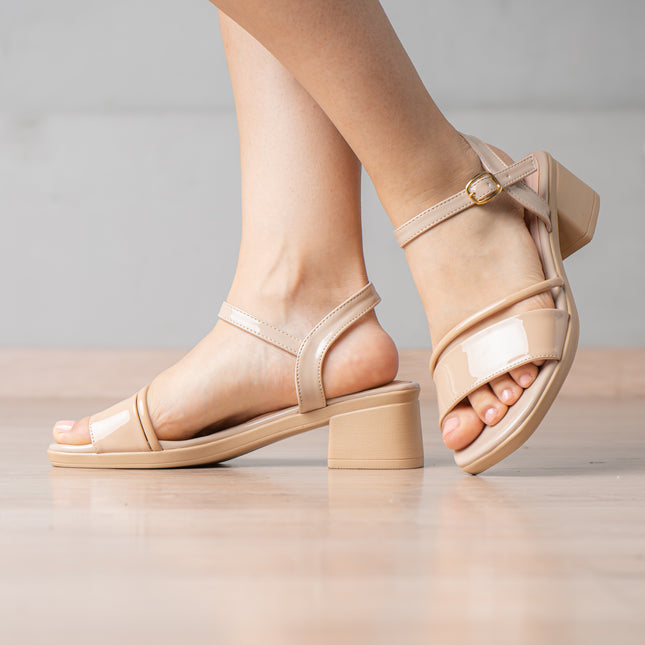 Sandalias de Vestir Mujer Johkla - Beige