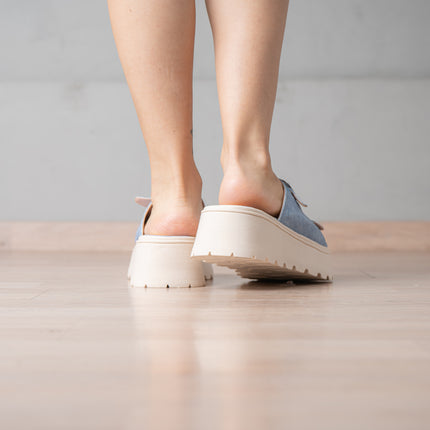 Sandalias Casuales Mujer Jovinah - Denim