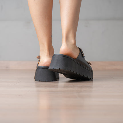 Sandalias Casuales Mujer Jovinah - Negro