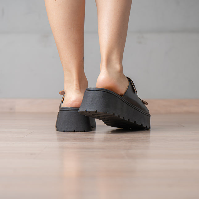 Sandalias Casuales Mujer Jovinah - Negro