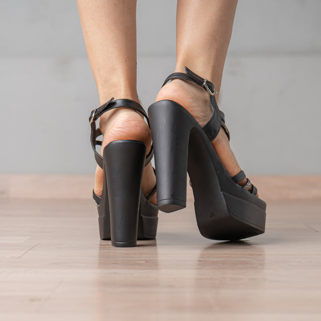 Sandalias de Vestir Mujer Kachov - Negro