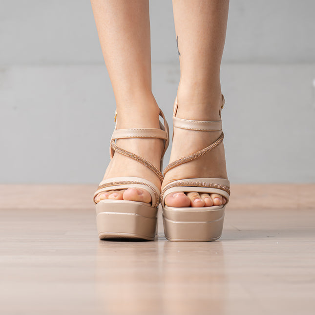 Sandalias de Vestir Mujer Kachov - Nude
