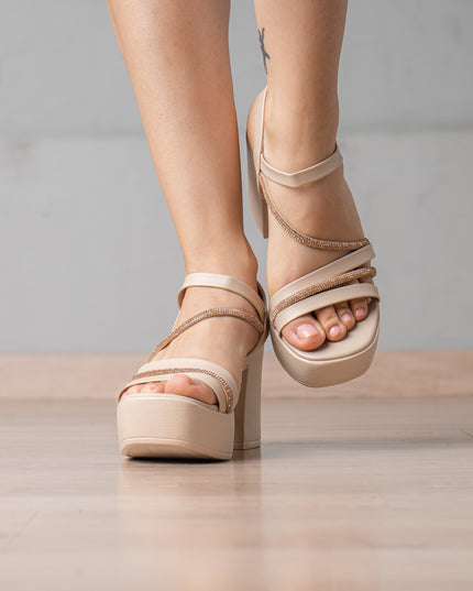 Sandalia Kariloh - Beige