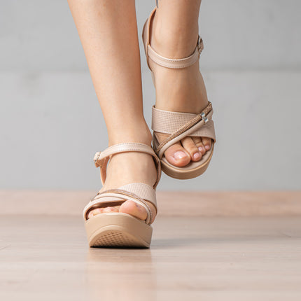 Sandalias de Vestir Mujer Kulah - Nude