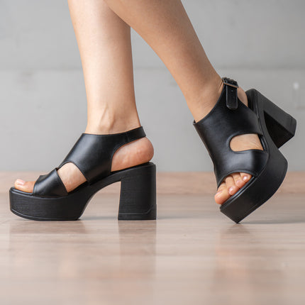 Sandalias de Vestir Mujer Martina - Negro