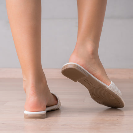 Sandalias Casuales Mujer Mihaela - Blanco