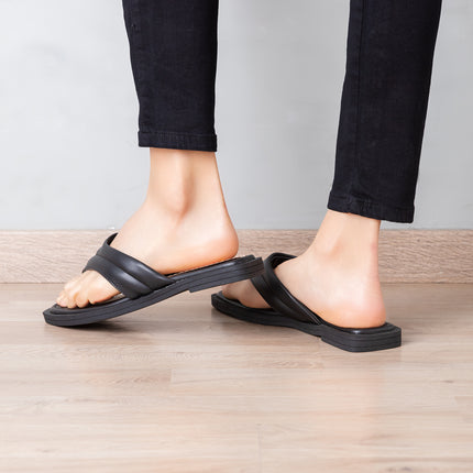 Sandalias Casuales Mujer Nicole - Negro
