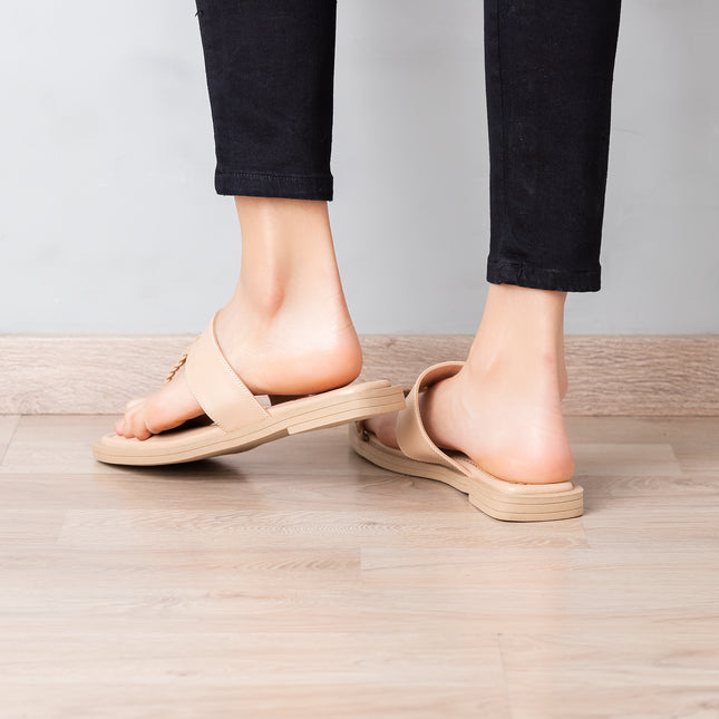 Sandalias Casuales Mujer Payton - Nude
