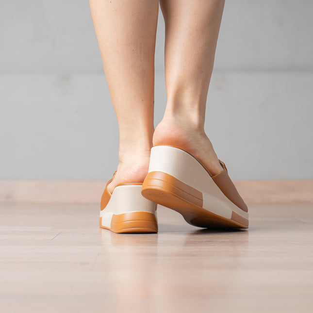 Sandalias Casuales Mujer Pritih - Camel