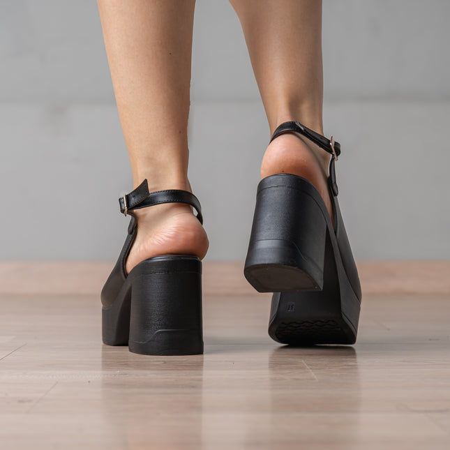Sandalias de Vestir Mujer Puhly - Negro