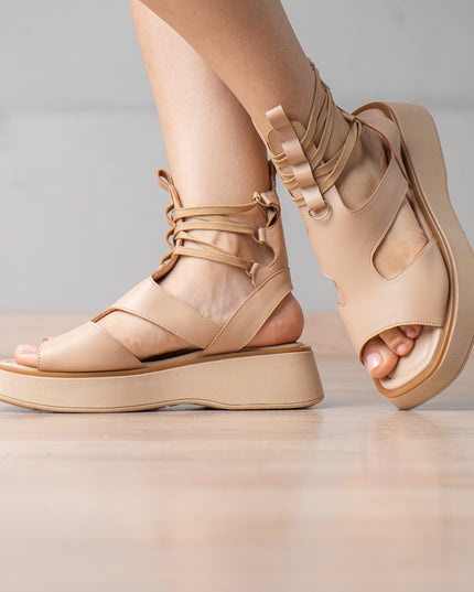 Sandalia Querry - Beige