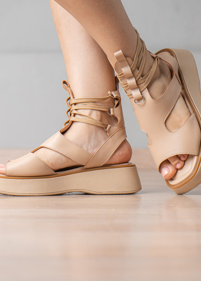 Sandalia Querry - Beige