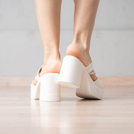 Sandalias de Vestir Mujer Relajhi - Blanco