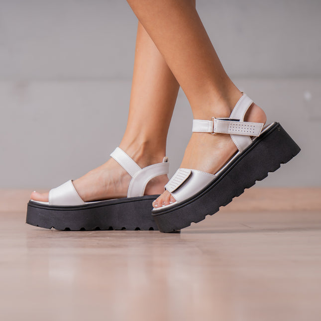 Sandalia Casual Mujer Reynalda - Blanco