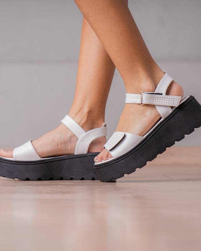 Sandalia Casual Mujer Reynalda - Blanco