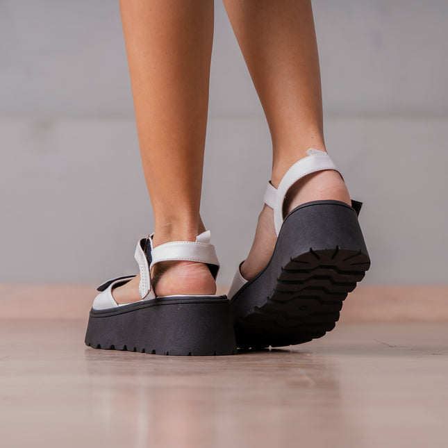 Sandalia Casual Mujer Reynalda - Blanco
