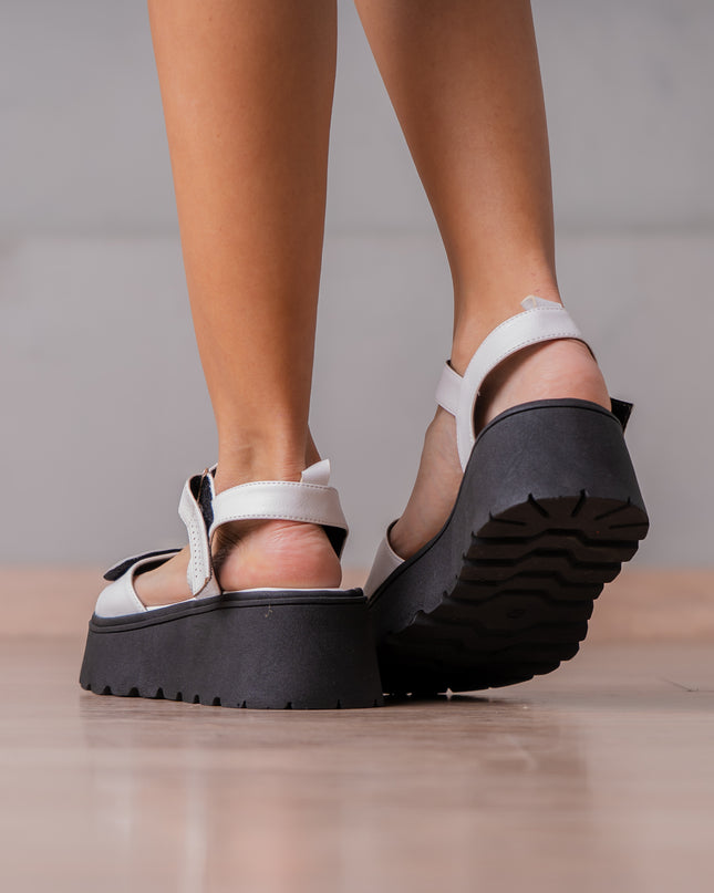 Sandalia Casual Mujer Reynalda - Blanco