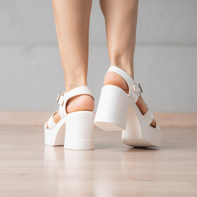 Sandalias Casuales Mujer Rosita - Blanco