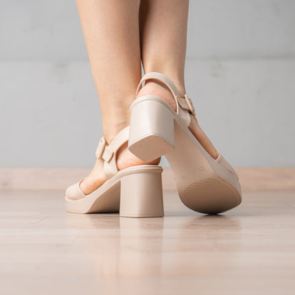 Sandalias de Vestir Mujer Sekah - Nude