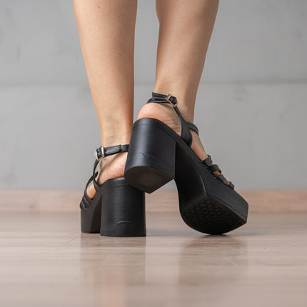 Sandalias de Vestir Mujer Shima - Negro