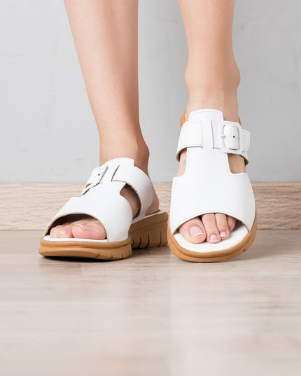 Sandalia Shuber - Blanco