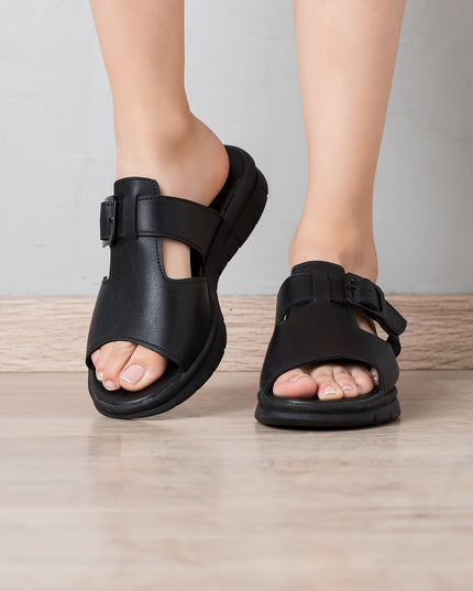 Sandalia Shuber - Negro