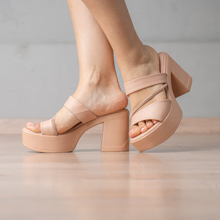 Sandalias de Vestir Mujer Stevil - Nude