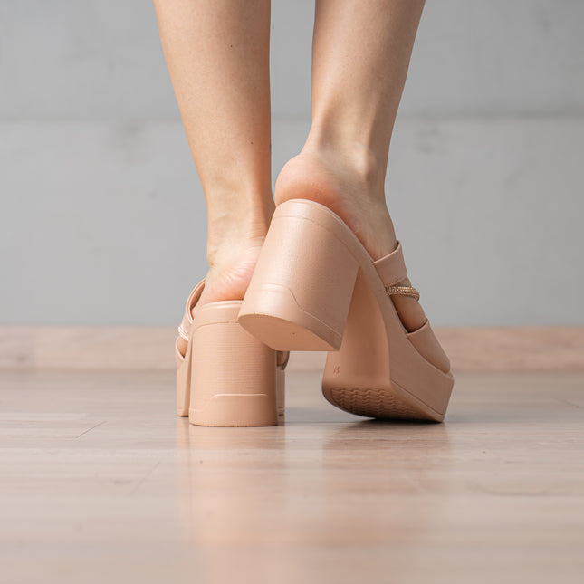 Sandalias de Vestir Mujer Stevil - Nude