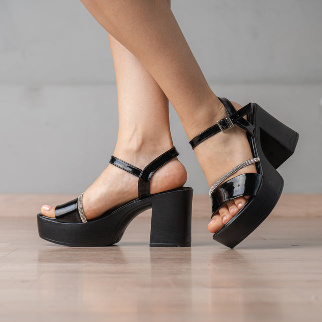 Sandalias de Vestir Mujer Stevil - Negro