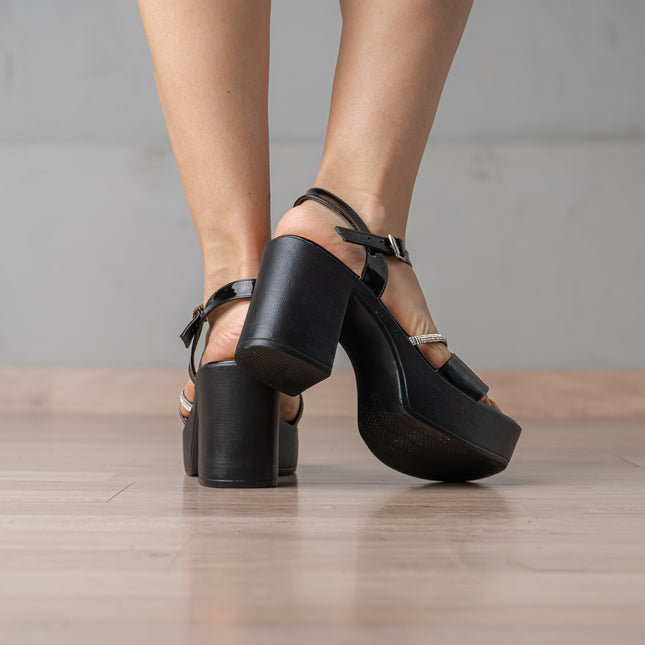 Sandalias de Vestir Mujer Stevil - Negro