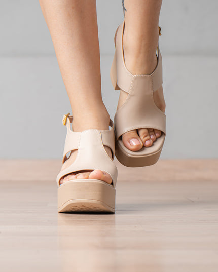Sandalia Victorina - Beige