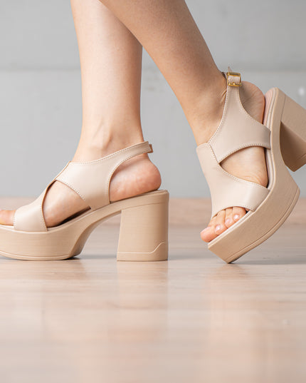 Sandalia Victorina - Beige