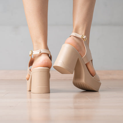 Sandalias de Vestir Mujer Victorina - Beige