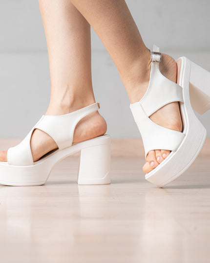 Sandalia Victorina - Blanco