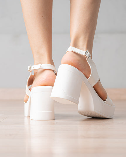 Sandalia Victorina - Blanco