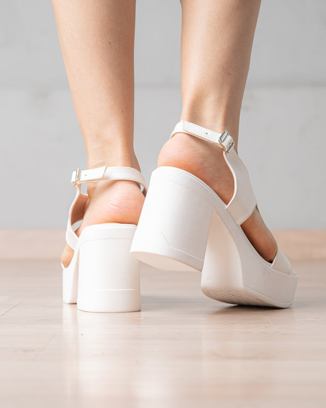 Sandalia Victorina - Blanco