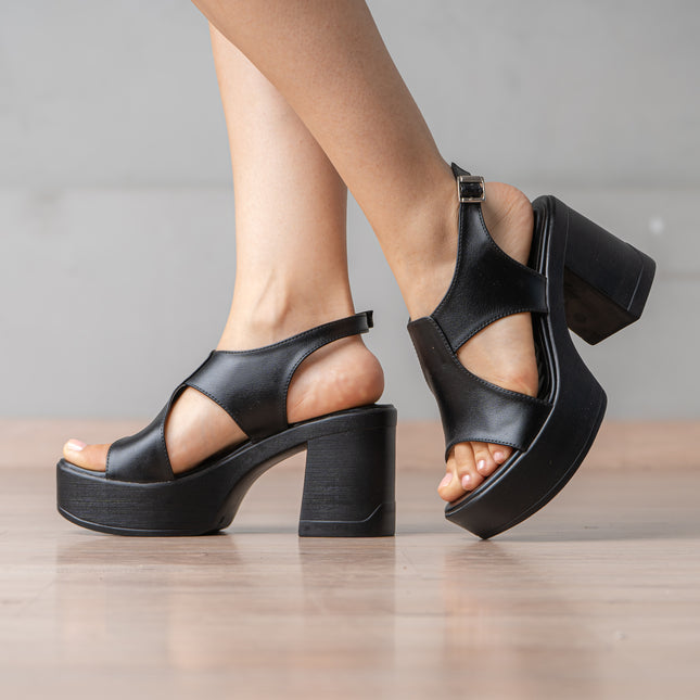 Sandalias de Vestir Mujer Victorina - Negro
